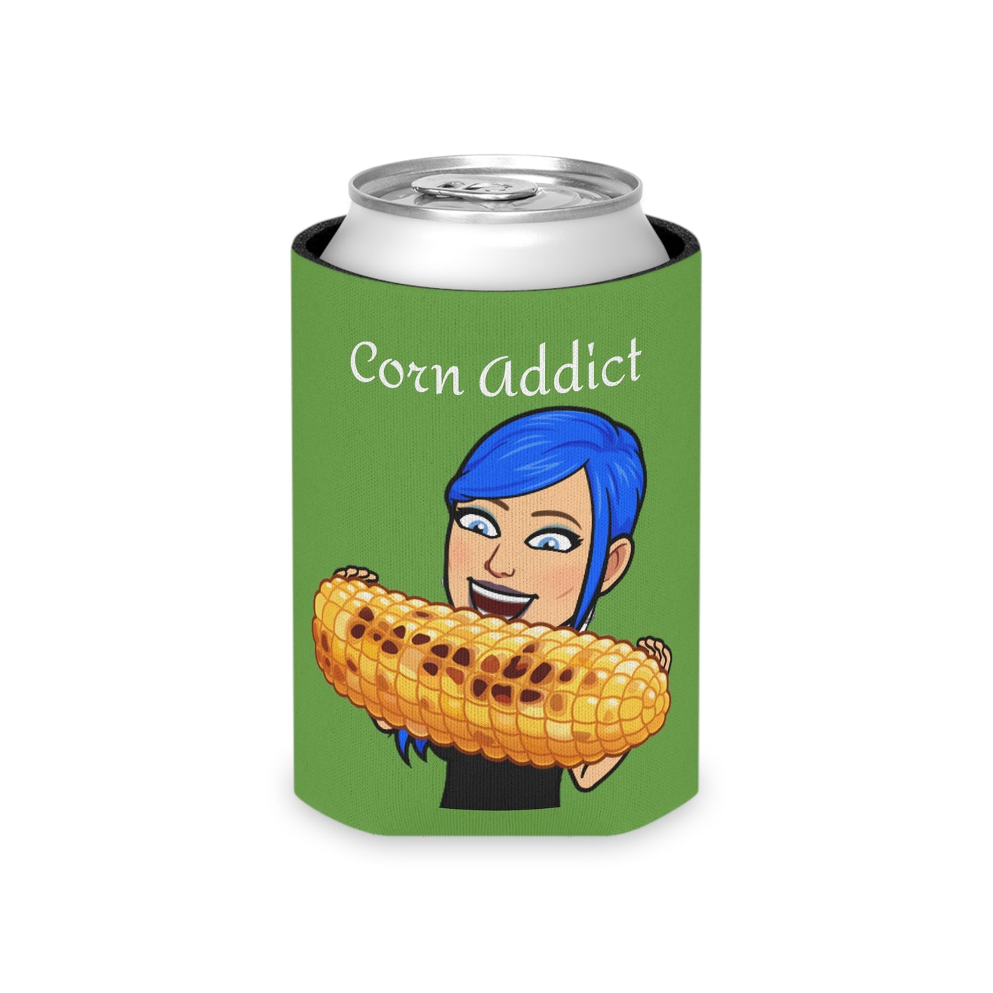 Corn Addict Can Cooler