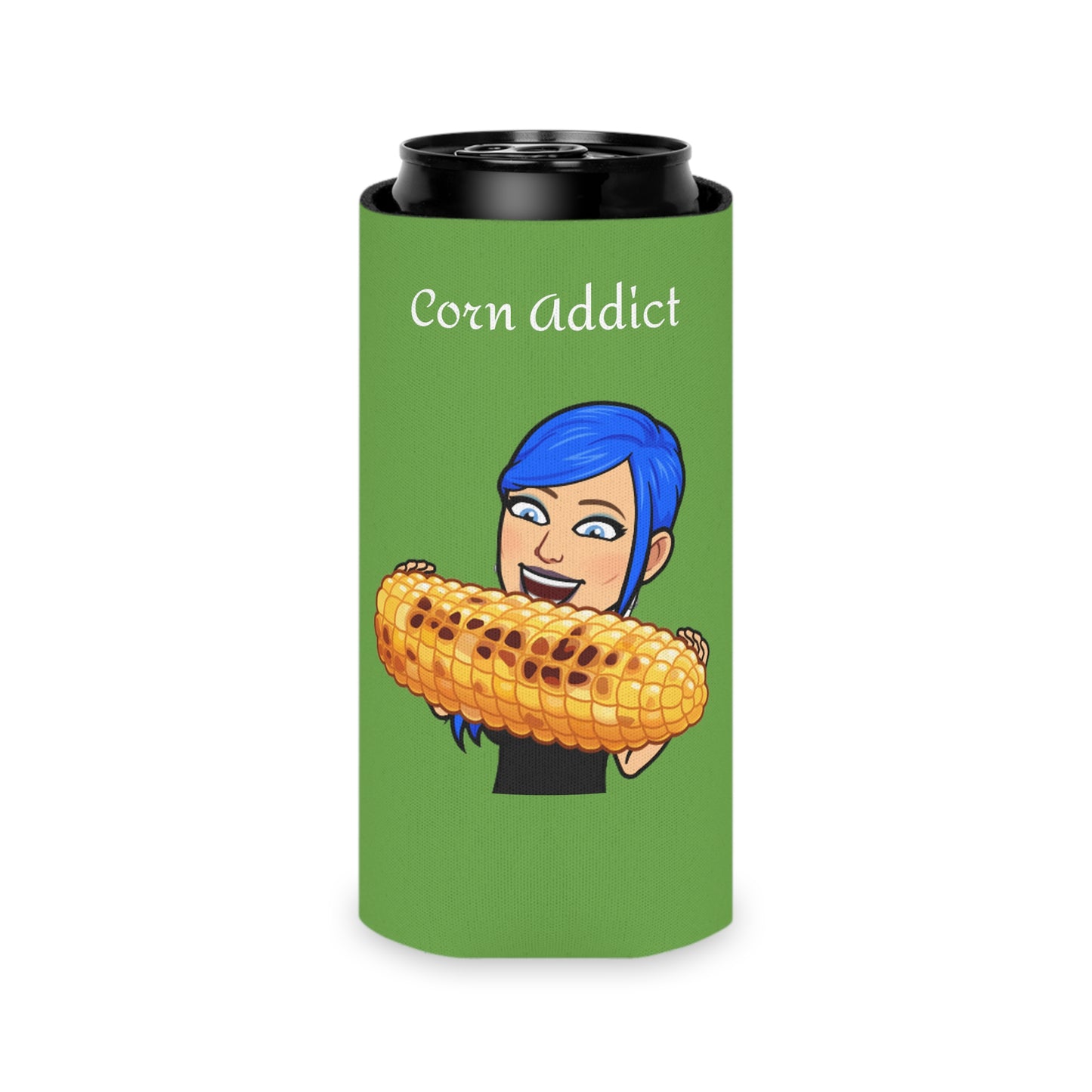 Corn Addict Can Cooler